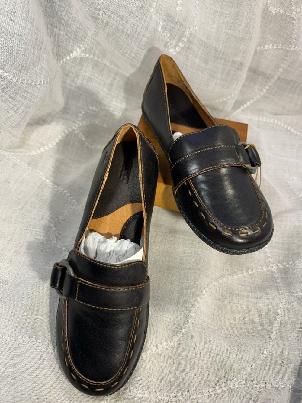 NWOT Born leather loafers - Picture 13 of 13
